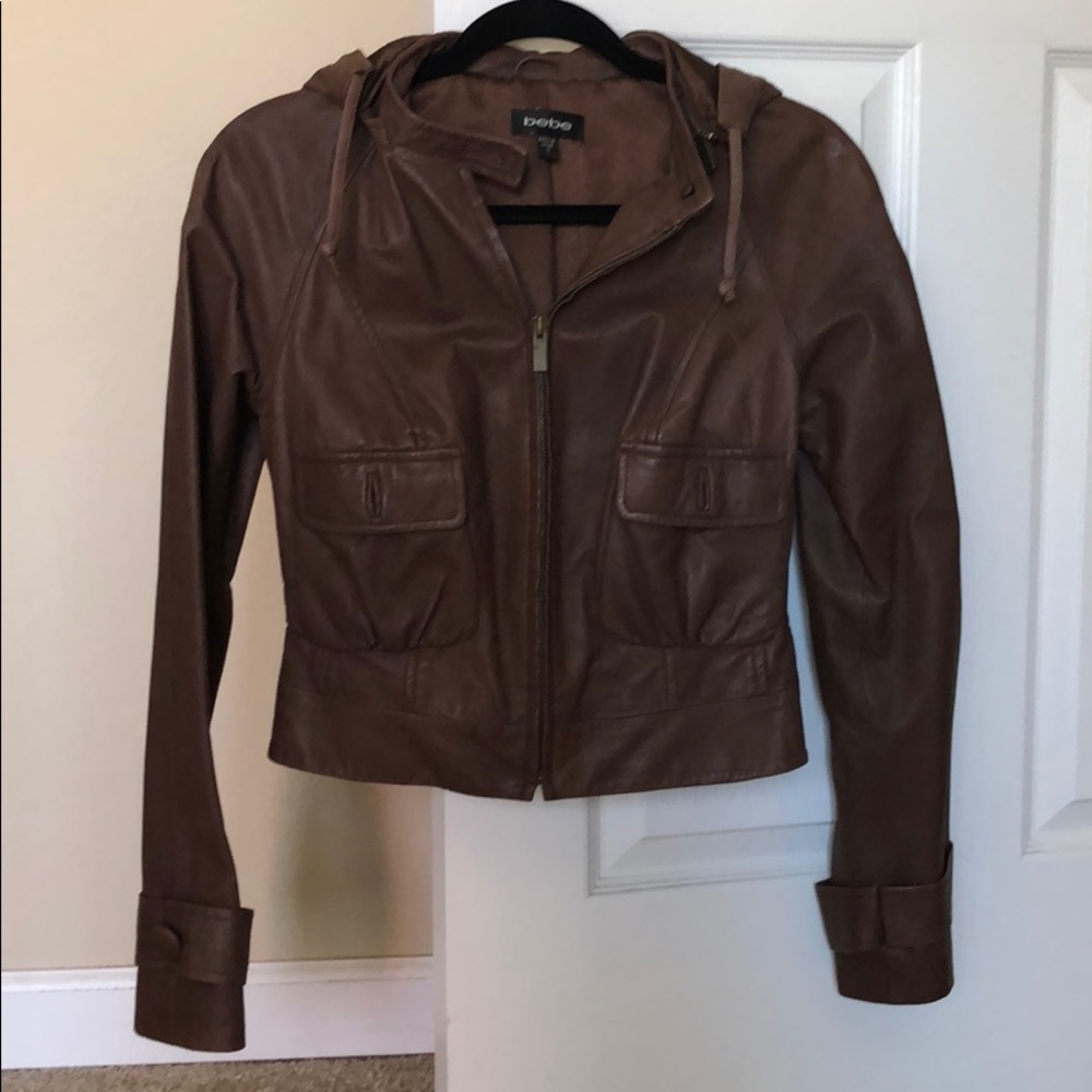 Leather jacket